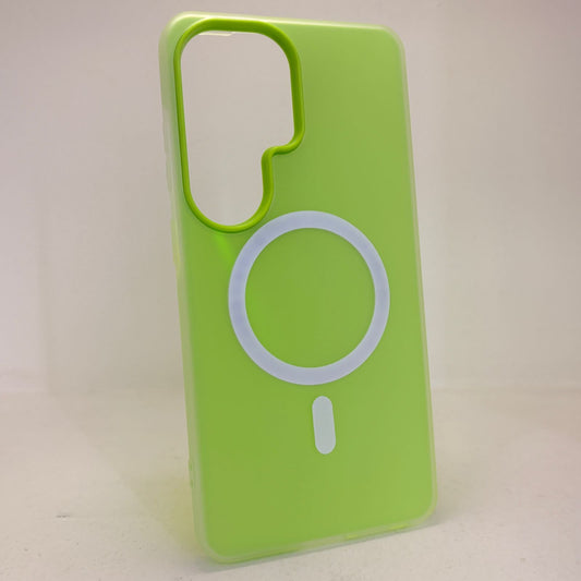 Funda samsung s26 ultra magsafe 2 en 1 neon verde