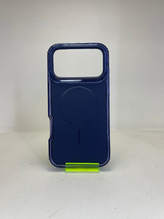 Funda apple iphone 17 pro max solid color azul fuerte