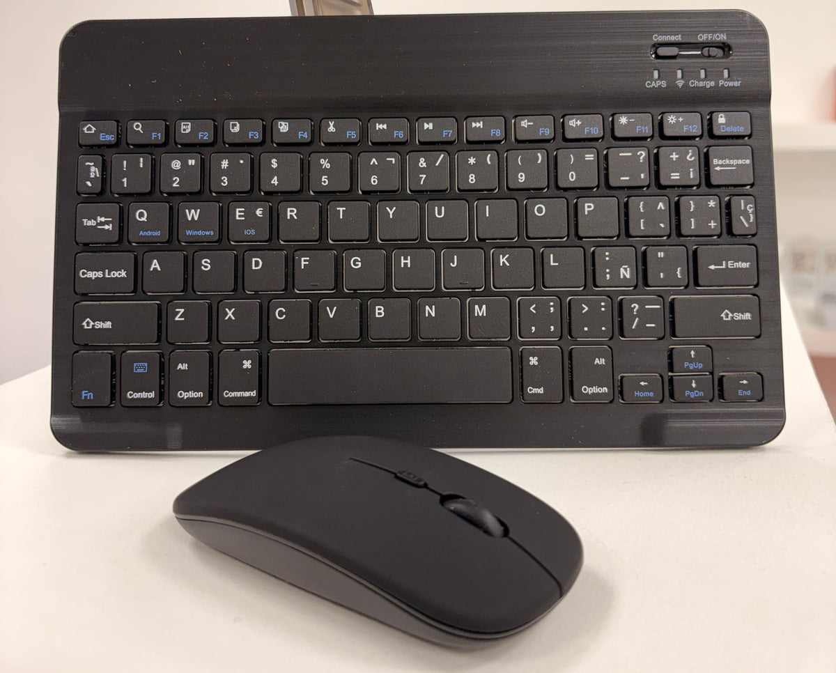 Teclado con mouse