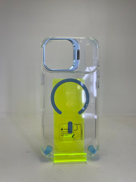 Funda apple iphone 17 pro max u2 stand azul