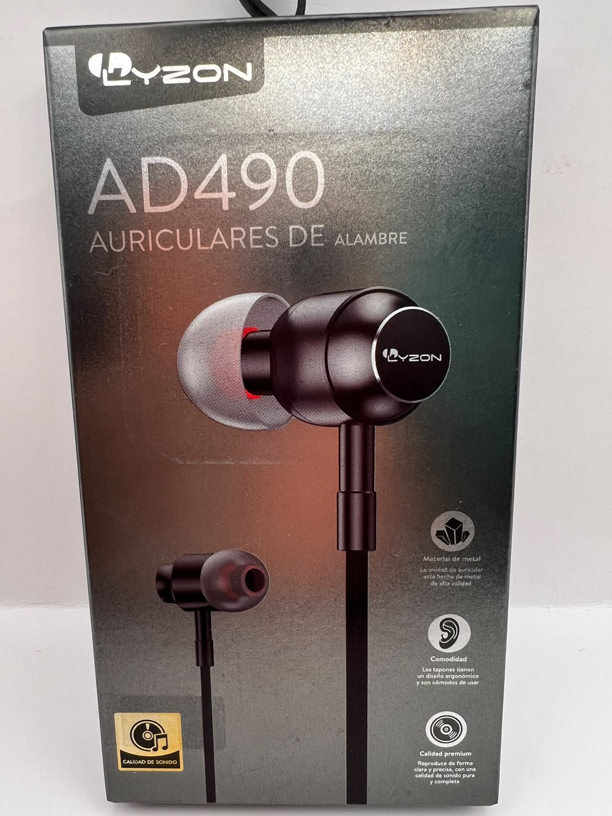 Auriculares LYZON AD490 negro