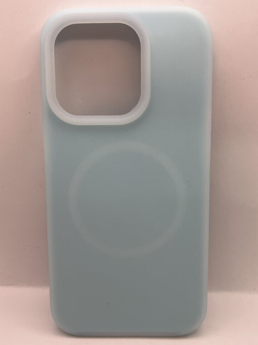 Funda iPhone 15 Pro Magsafe Soft Azul Claro | QRUZH