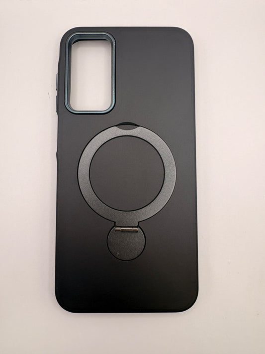 Funda apple iphone 15 pro max anillo magsafe negro
