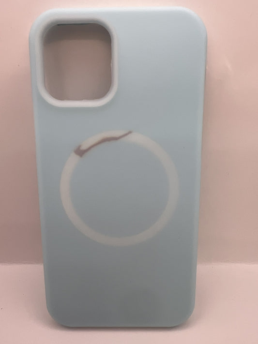 Funda iPhone 12/12 Pro Magsafe Soft Azul Claro | QRUZH