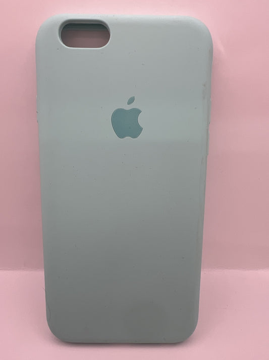 Funda iPhone 6s Silicon Azul Menta | QRUZH