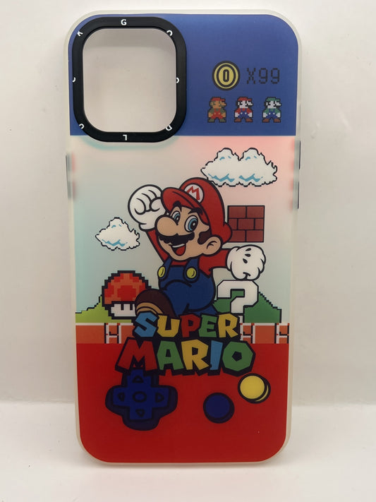 Funda iPhone 12 Pro Max Super Mario Multicolor | QRUZH