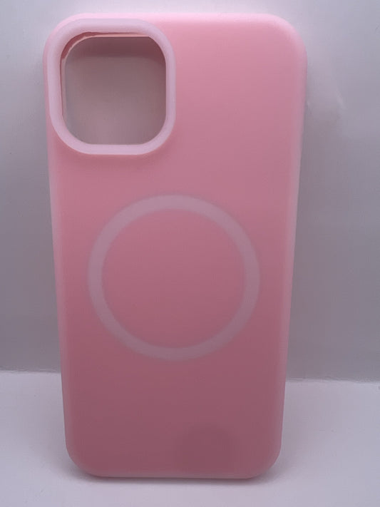 Funda iPhone 13/14 Smart Magsafe Rosa Pastel | QRUZH