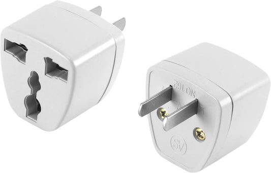 Adaptador de viaje universal Cellet EU/UK/AU a US | QRUZH