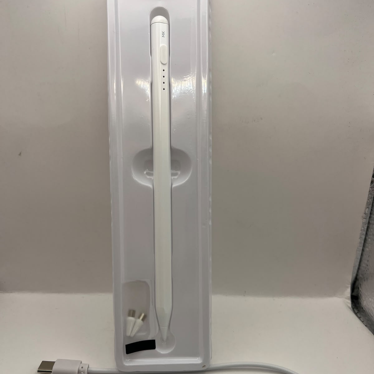 Lapiz Optico MK color Blanco — foto real del producto
