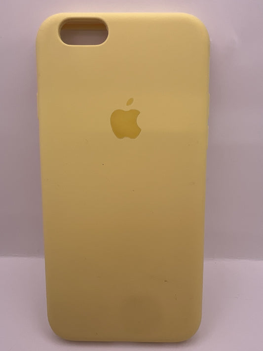 Funda iPhone 6s Silicon Amarillo | QRUZH