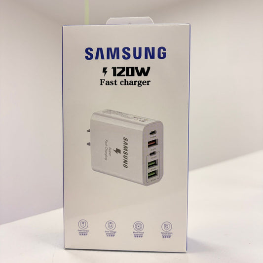 Cargador cubo usb-c 120w samsung generico