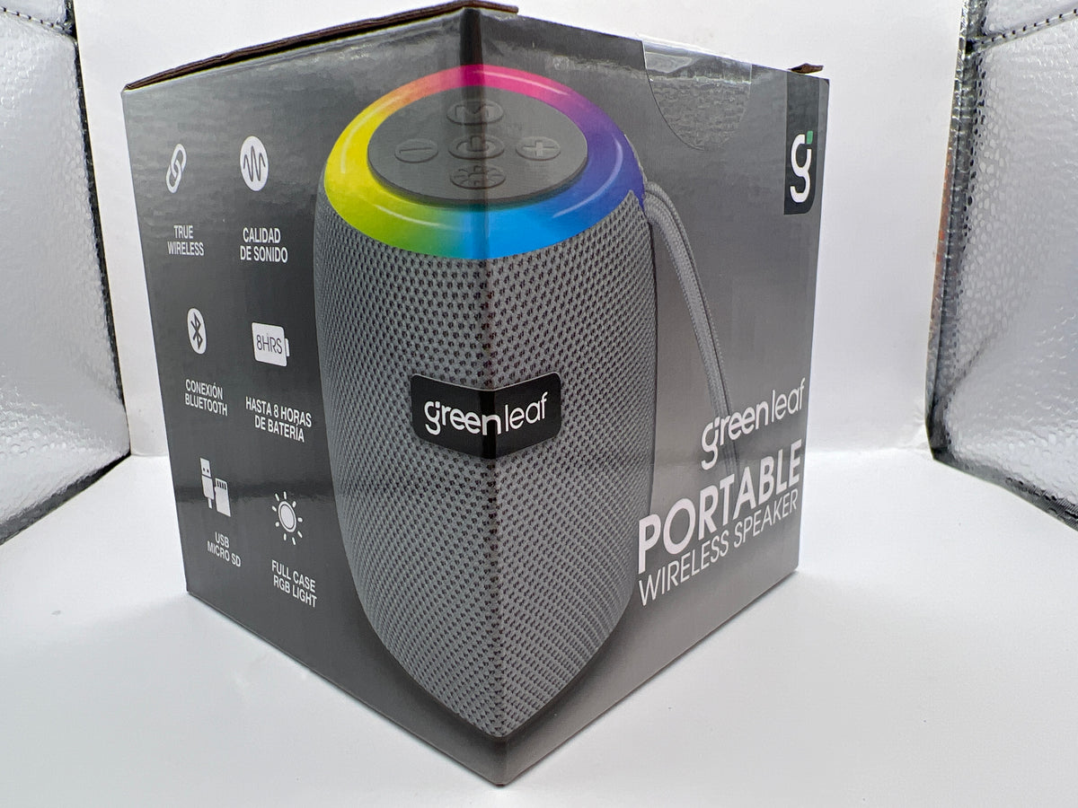 Bocina Bluetooth GLB-4002 Luz RGB