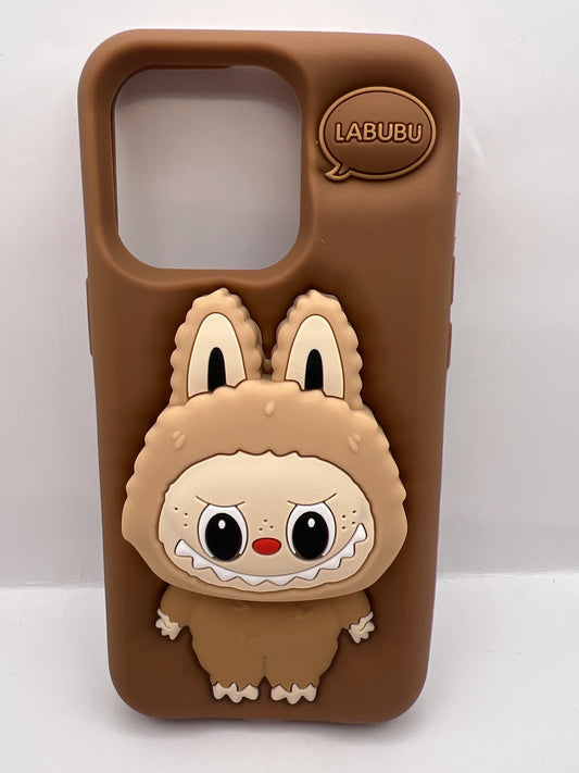 Funda iPhone 13 Pro Labubu Cafe Claro | QRUZH