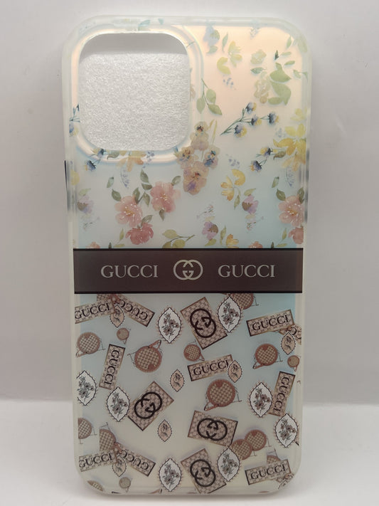 Funda iPhone 13 Pro Max Gucci Flores Multicolor | QRUZH