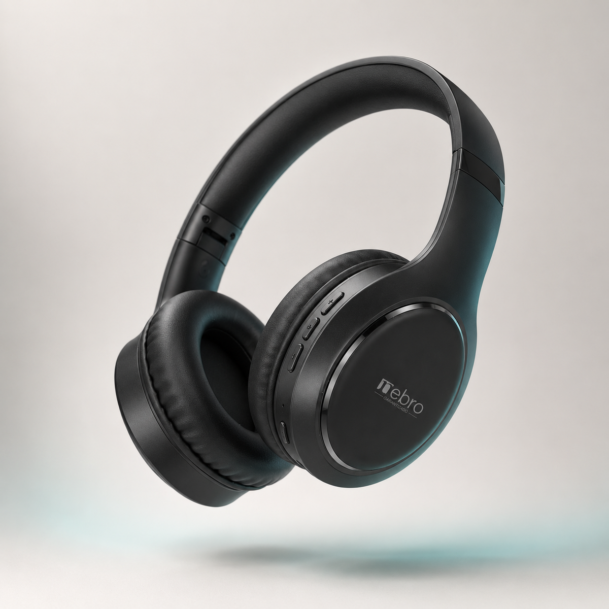 Audífonos Nebro WE-100 Extra Bass — creativo lifestyle (imagen generada con IA)