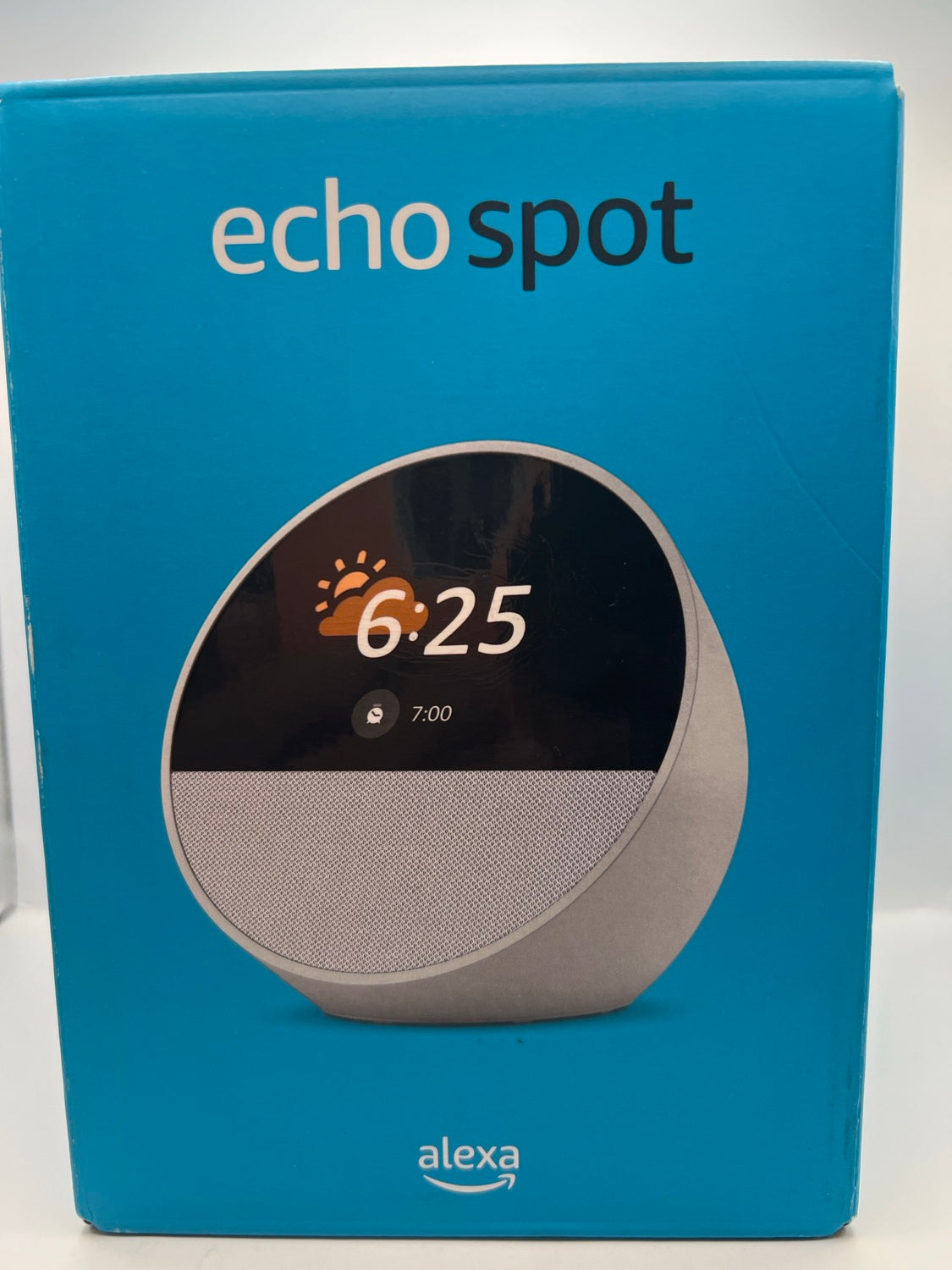 Caja sellada del Amazon Echo Spot 2024