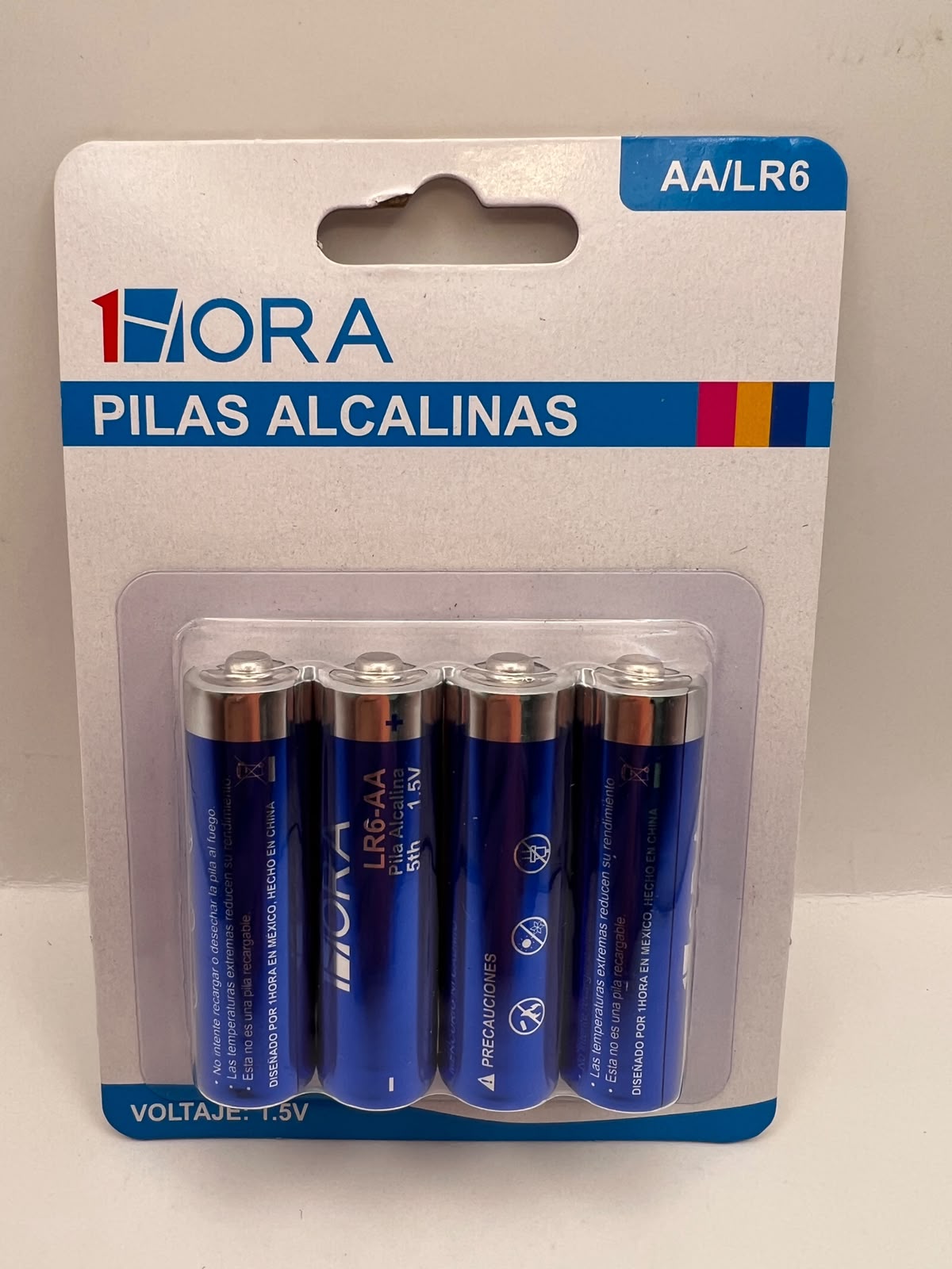 Pila alcalina AA por pieza | 1HORA GAR136 | QRUZH