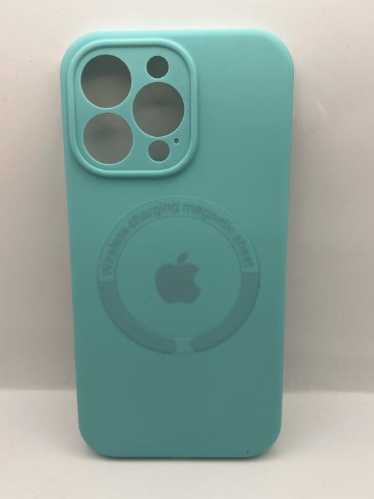 Funda iPhone 13 Pro Magsafe Soft Verde agua | QRUZH