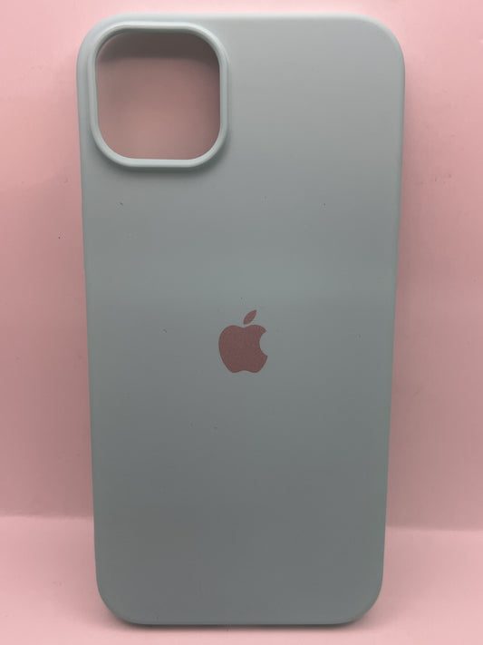 Funda iPhone 14/15 Plus Silicon Azul Cielo | QRUZH