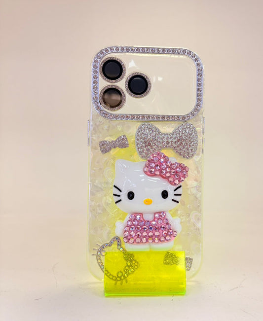 Funda apple iphone 17 pro hello kitty blanco