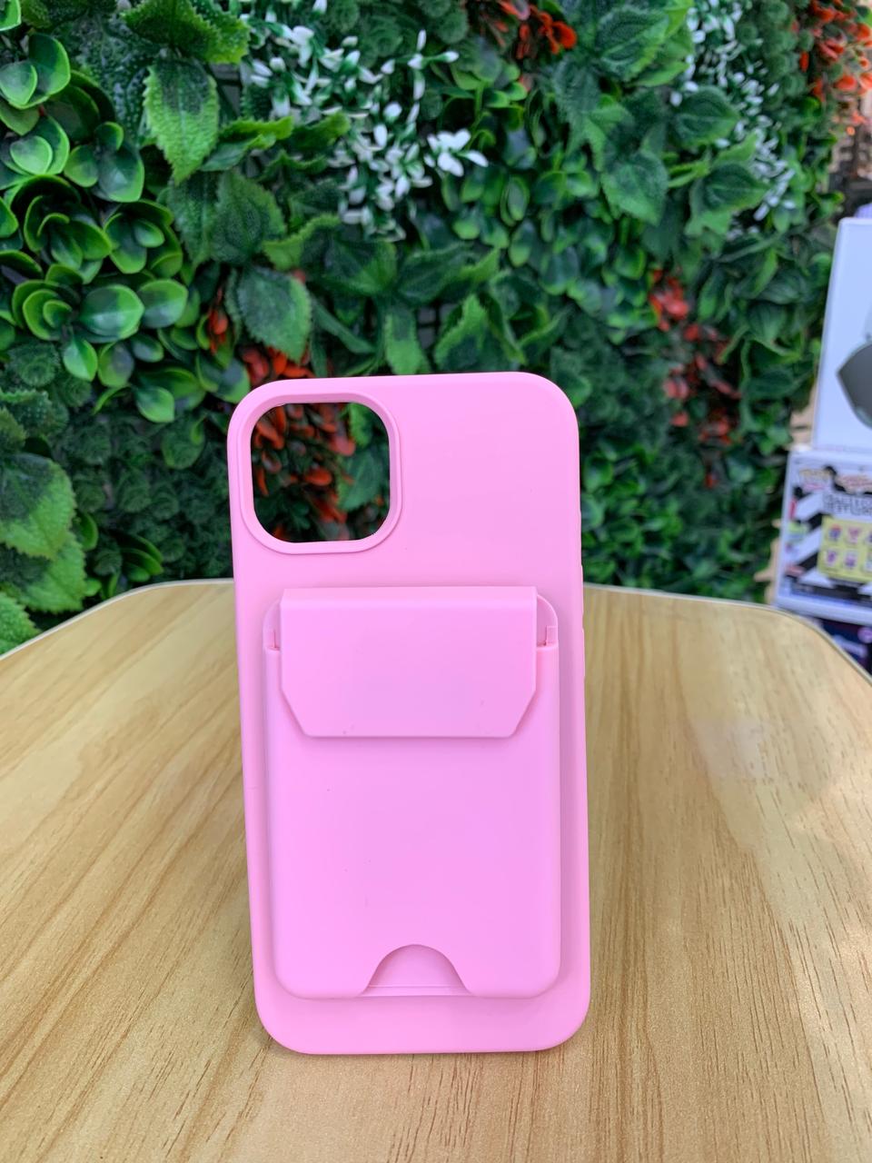 Funda apple iphone 13 tarjetero liso