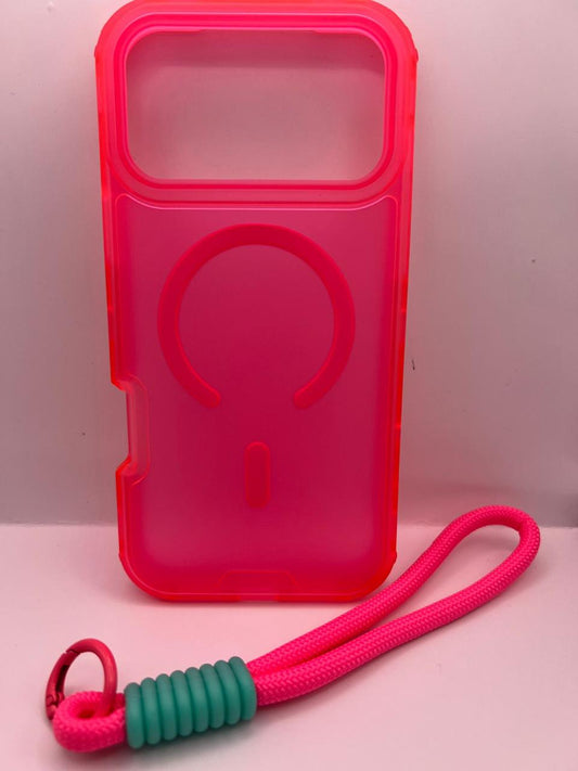 Funda apple iphone 17 pro magsafe correa 3en1