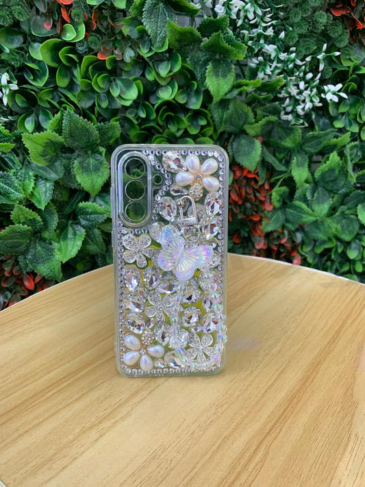 Funda samsung a56 mariposa strap
